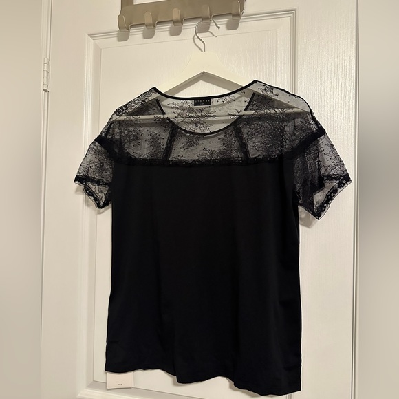 Brand New Sandro Lace T-shirt - Picture 2 of 3